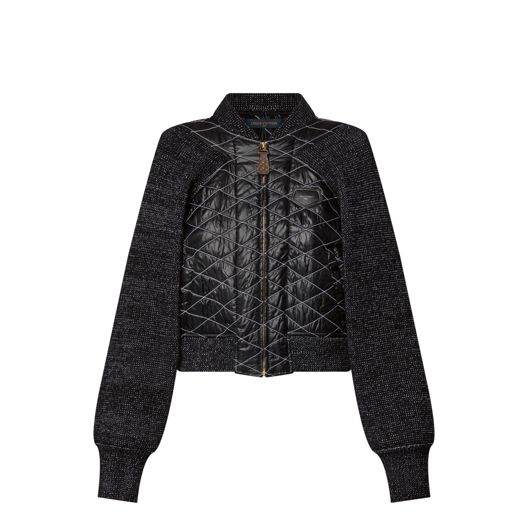 Louis vuitton black deals bomber jacket